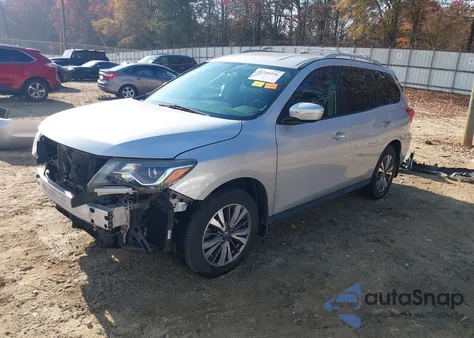 2017 Nissan Pathfinder S из США, поврежденный, VIN 5N1DR2MN0HC910200